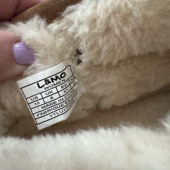 Lamo Ellie Platform Boots Water Resistant Suede NEW Size 10 - Picture 6 of 7